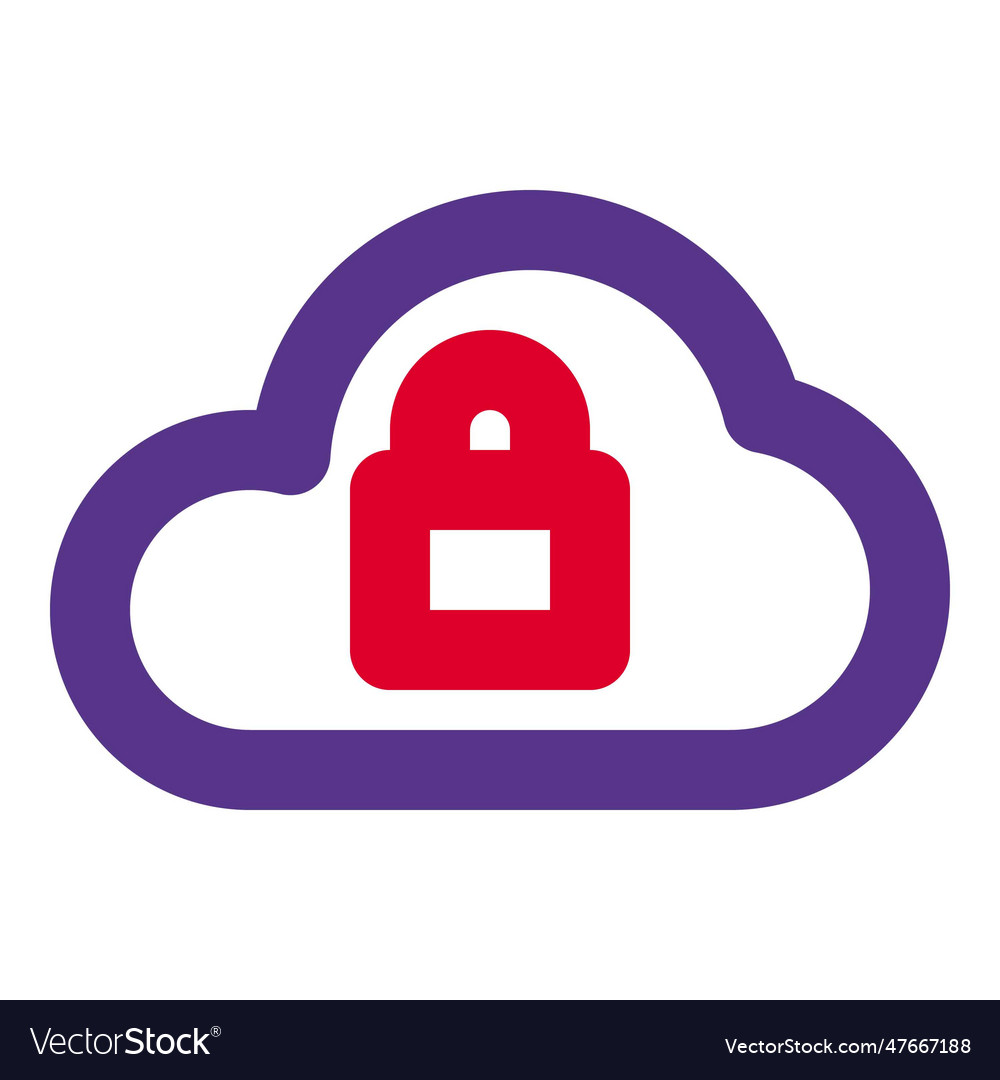 Cloud storage with a lock system