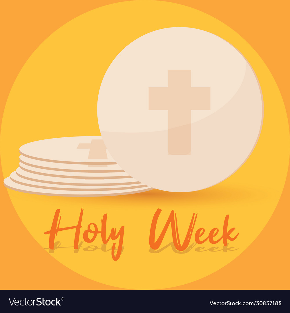 Holy week poster