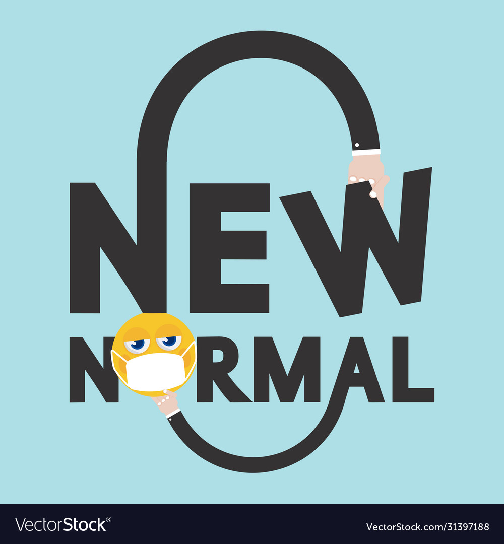 New normal font design typography
