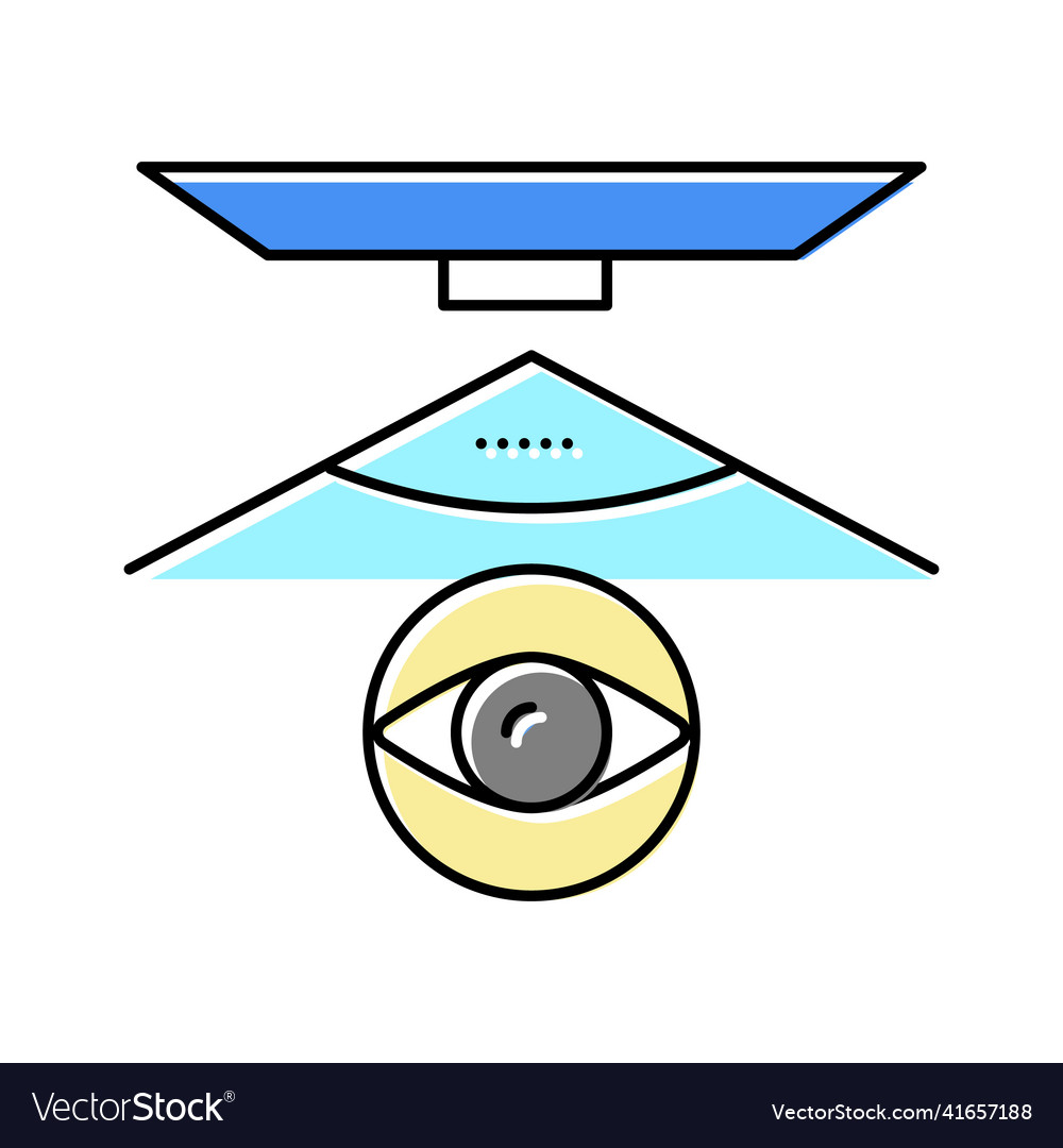 Overview computer display color icon