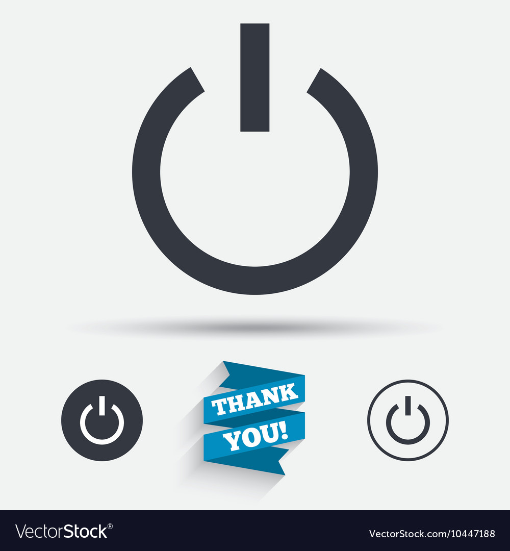 Power Switch Icon - On Symbol
