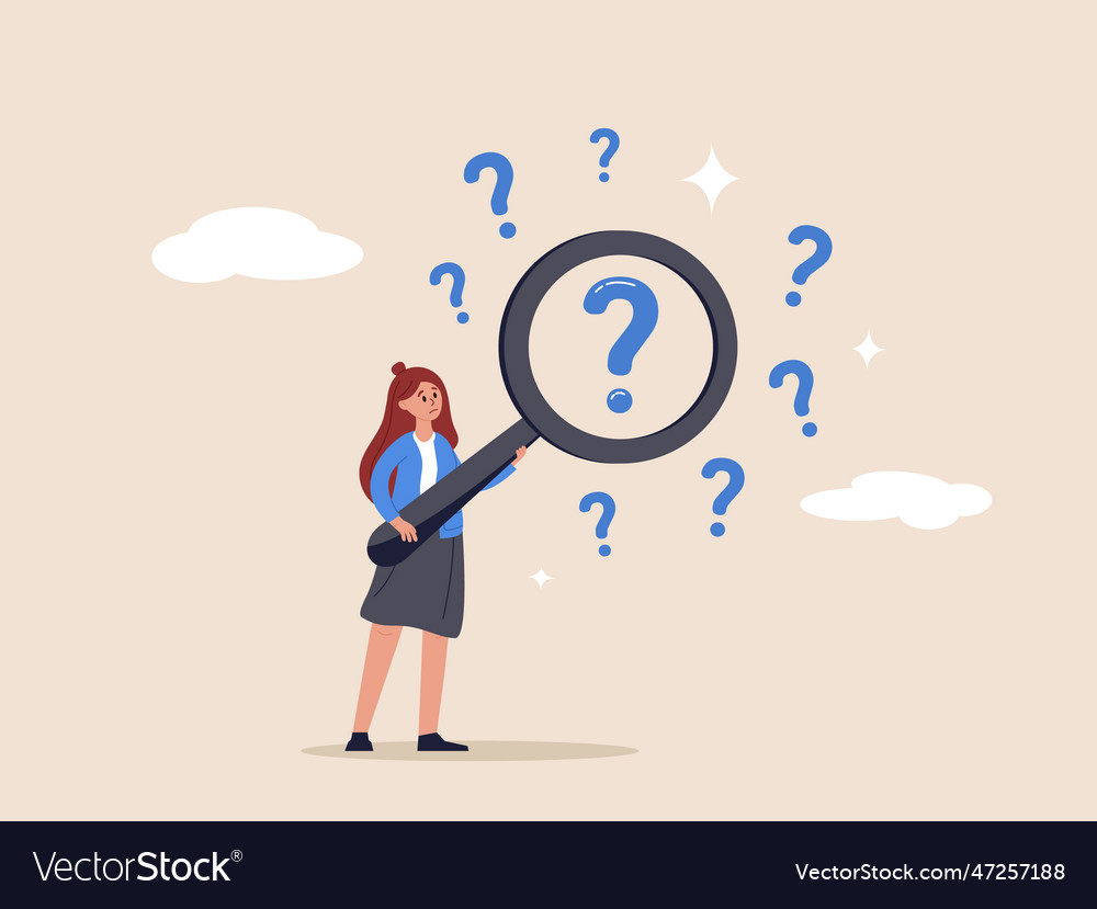 Problem management analysis concept analyze vector image Problem management analysis concept analyze