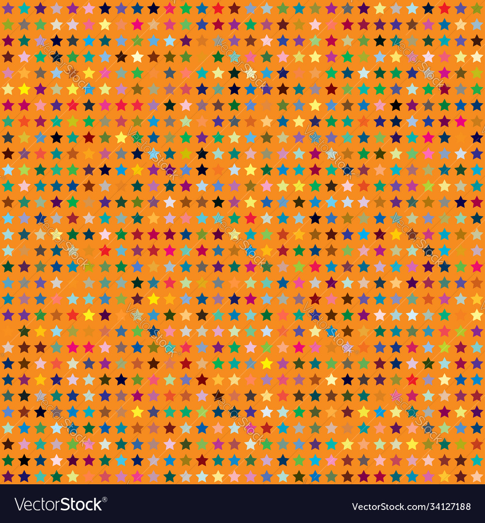 Repeatable star background pattern seamless vector image Repeatable star background pattern seamless
