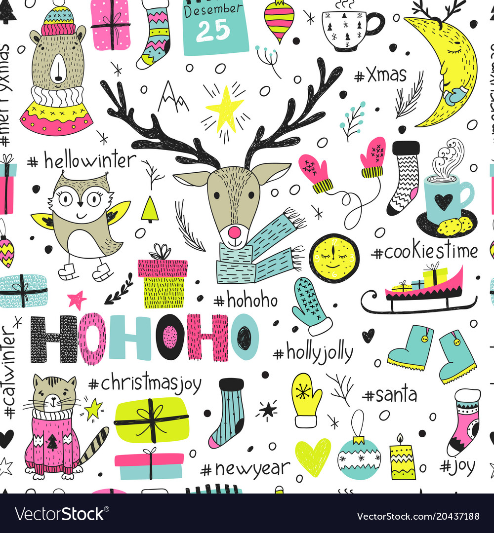 Seamless pattern for your design