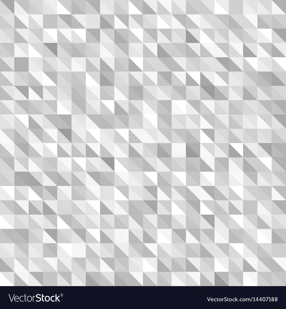 Triangle pattern seamless gray and white