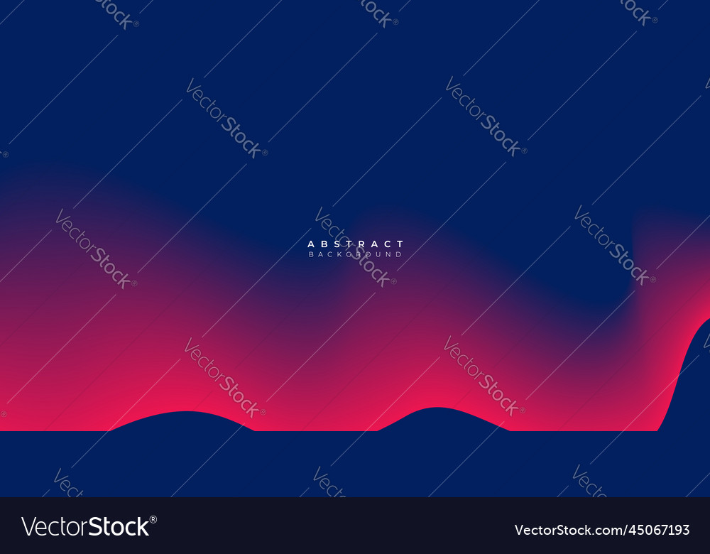 Red Gradient Background - Smooth Waves