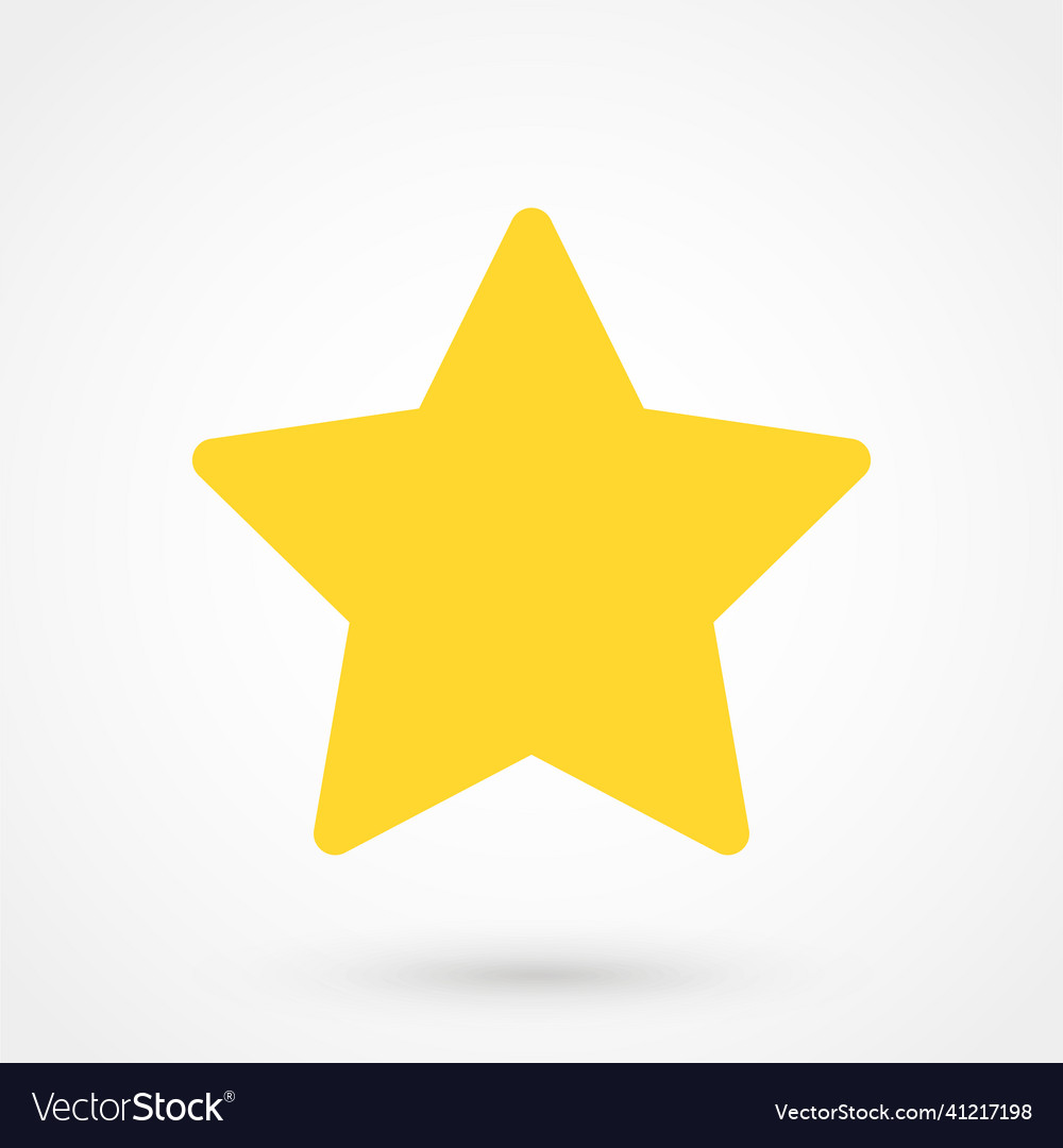 Gold star icon