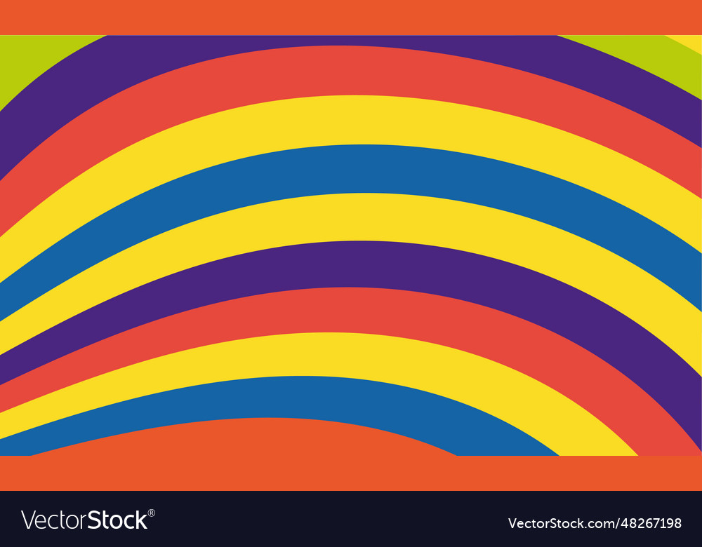 Modern colorful lines curved background