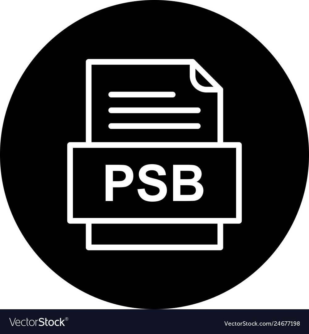 Psb file document icon
