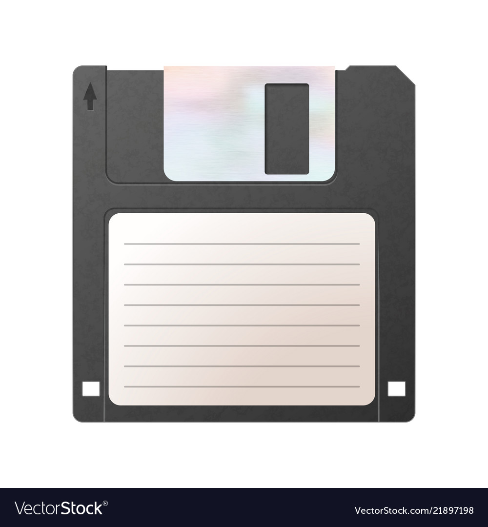 Retro Floppy Disk - Vintage Computer Accessory