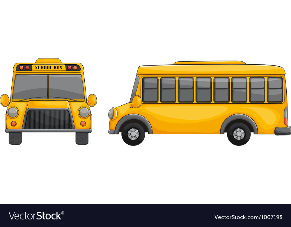 School bus Royalty Free Vector Image - VectorStock