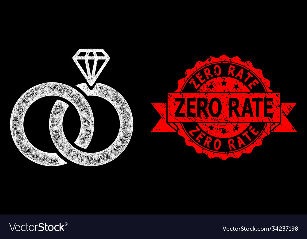 Scratched zero rate seal and bright web net
