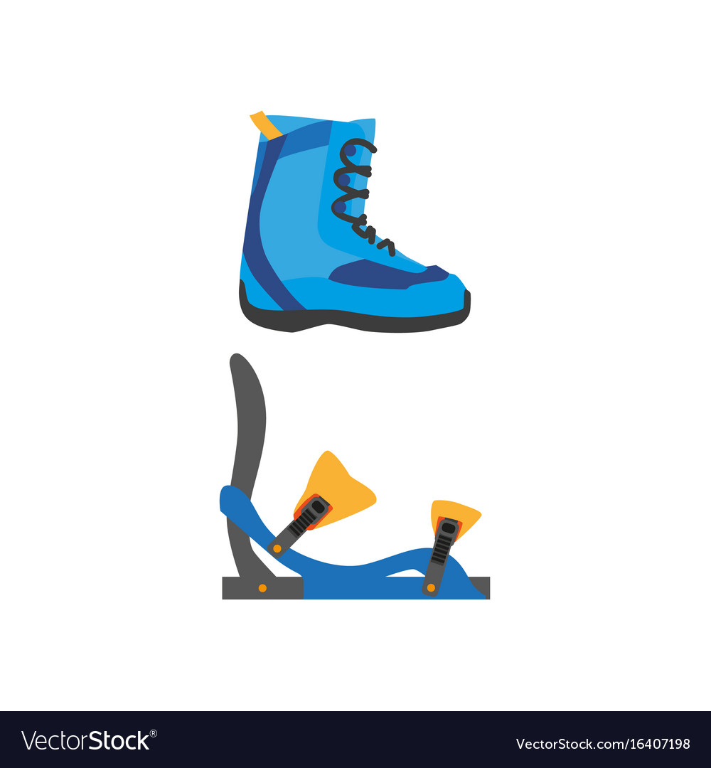 Snowboarding Boot and Binding Icon