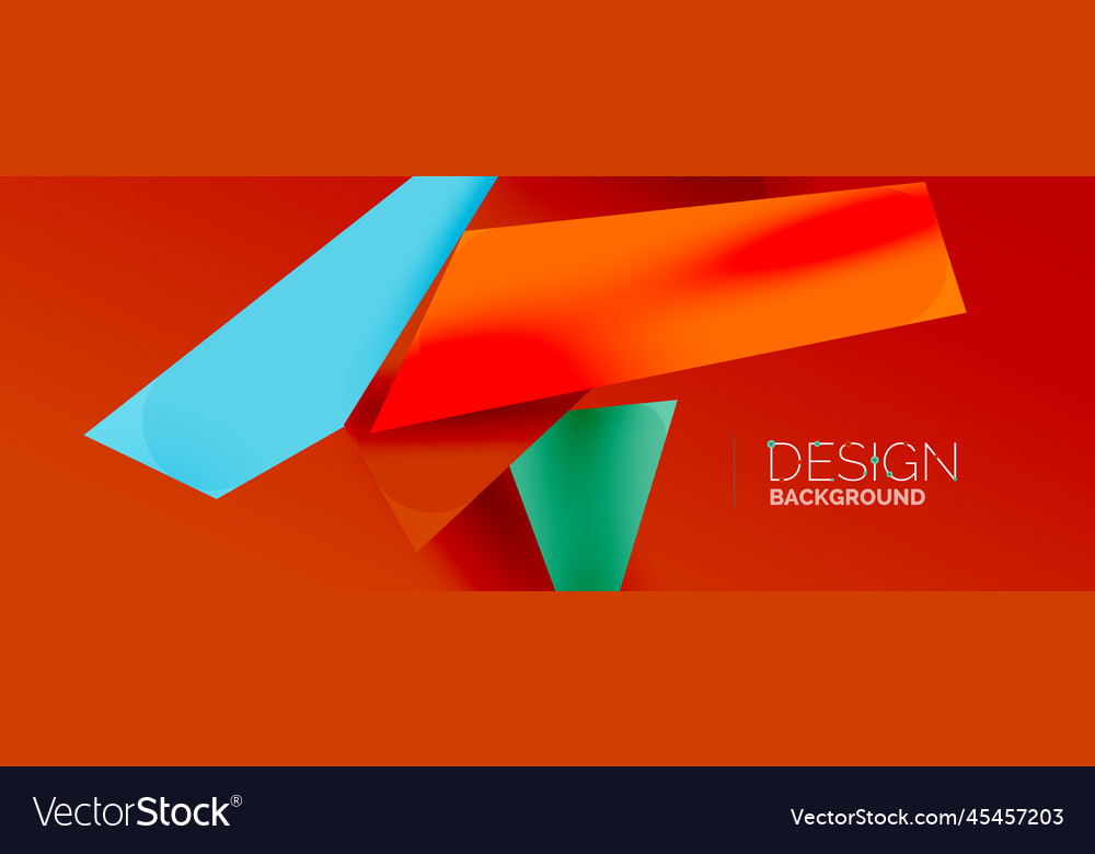 Background abstract overlapping shapes minimal vector image Background abstract overlapping shapes minimal