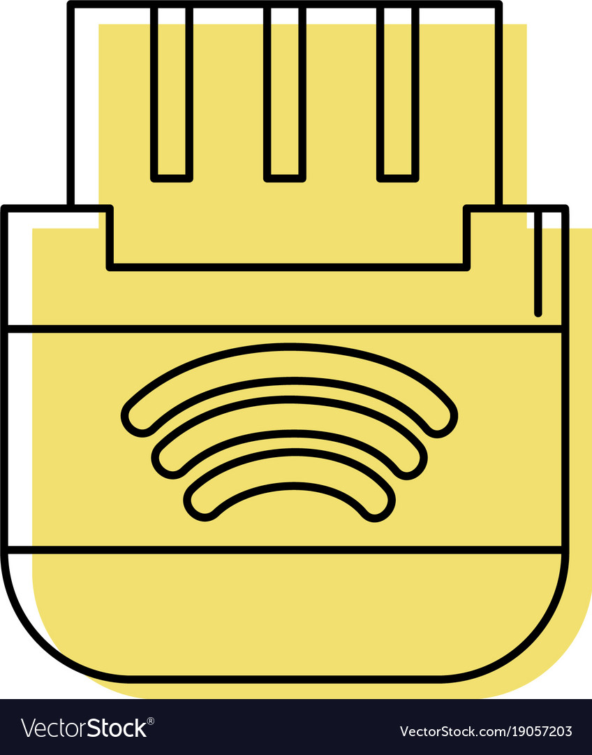 Color usb memory technology to save data