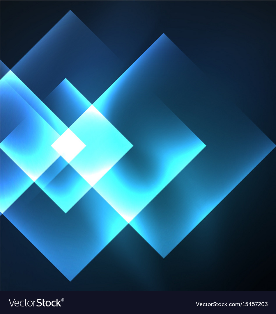 Dark background design with squares and shiny