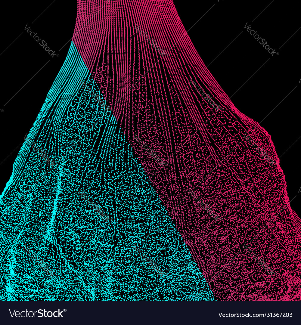 Dynamic Network Abstract Background