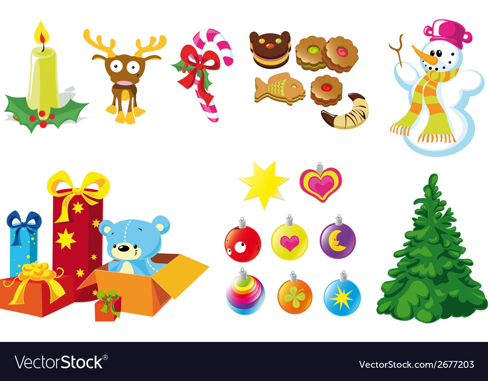 Festive Christmas Icons Collection