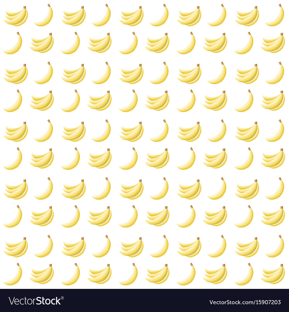 Seamless pattern with bananas