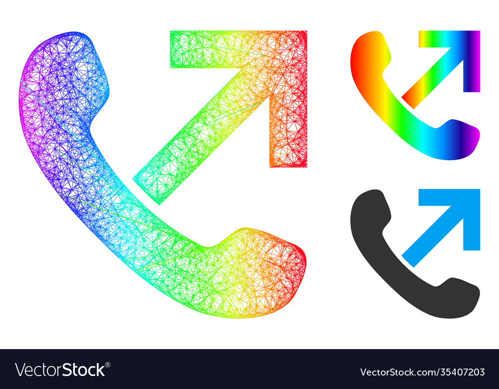 Spectrum net gradient outgoing call icon