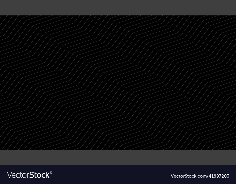Zigzag lines pattern black background
