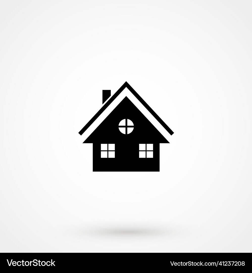House icon Royalty Free Vector Image - VectorStock