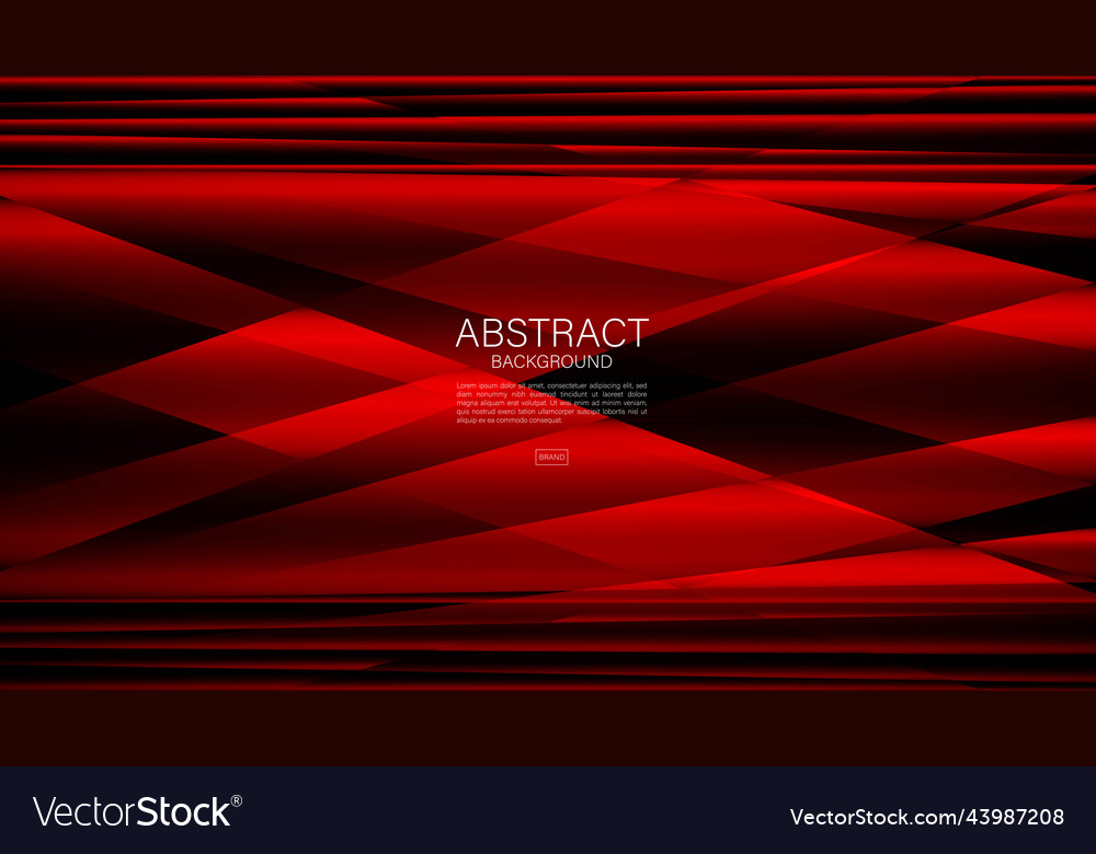 Red abstract polygon background Vector Image Red abstract polygon background