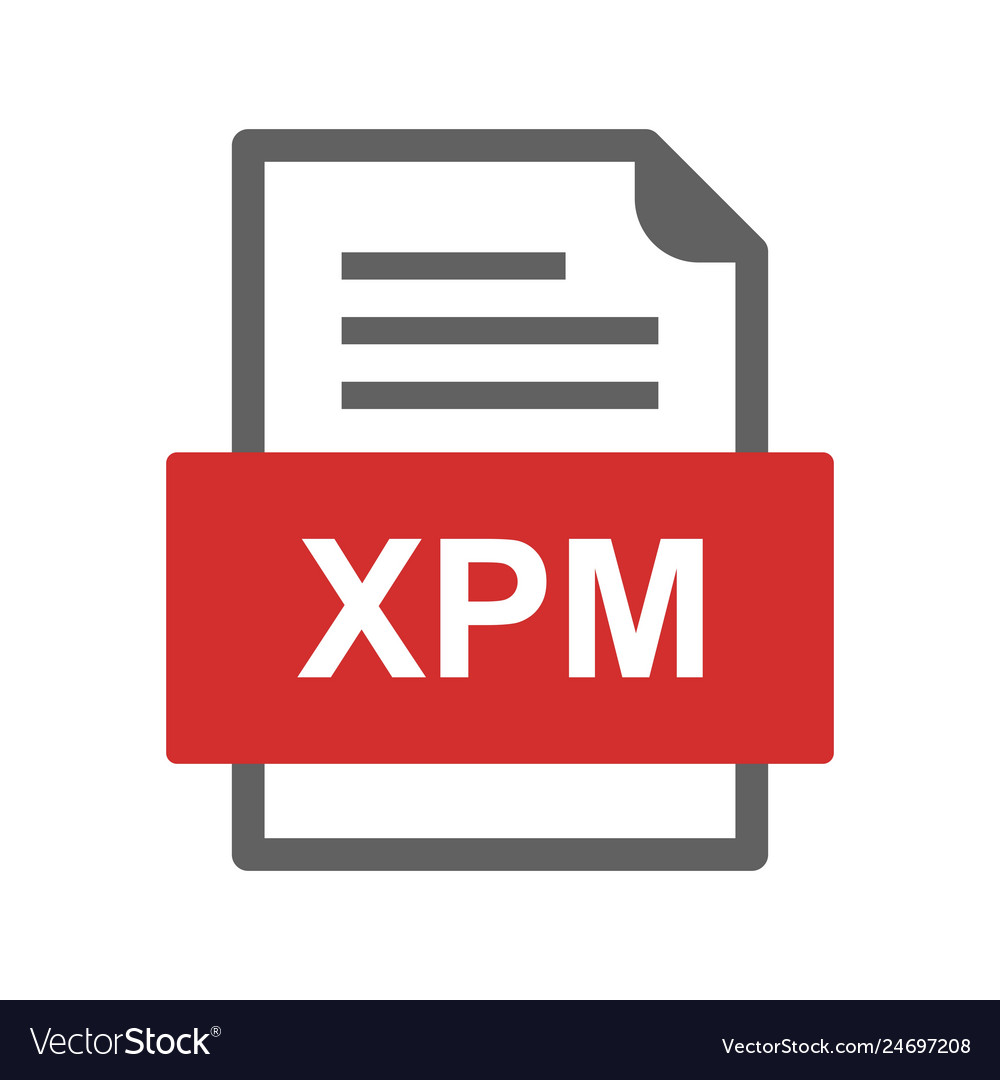 Xpm file document icon