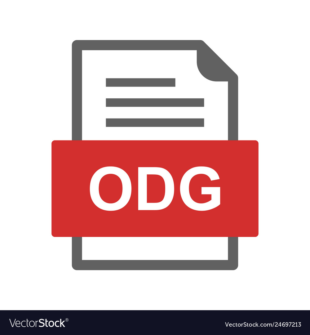 Odg file document icon