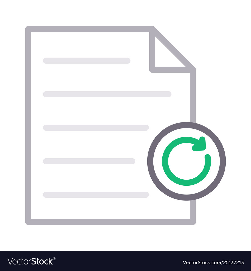 Reload file vector image Reload file