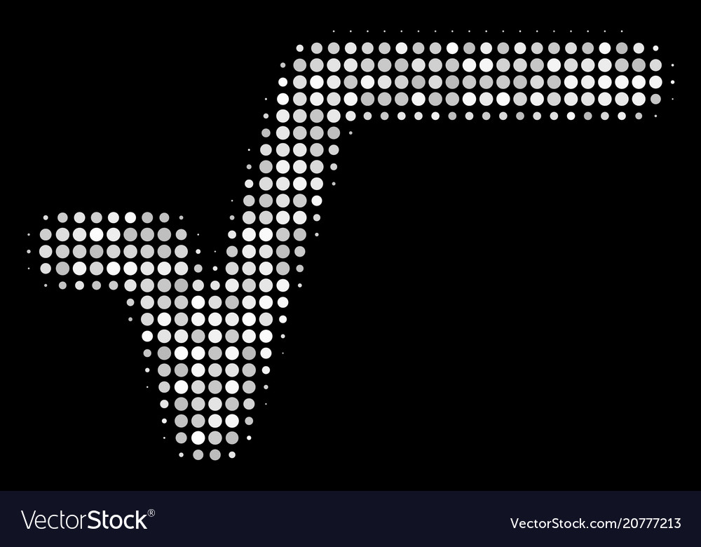 Sqrt halftone icon
