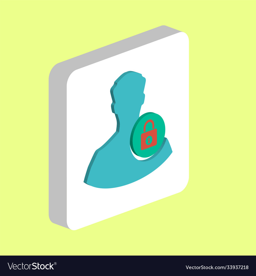 Authenticate login simple icon symbol design Vector Image Authenticate login simple icon symbol design