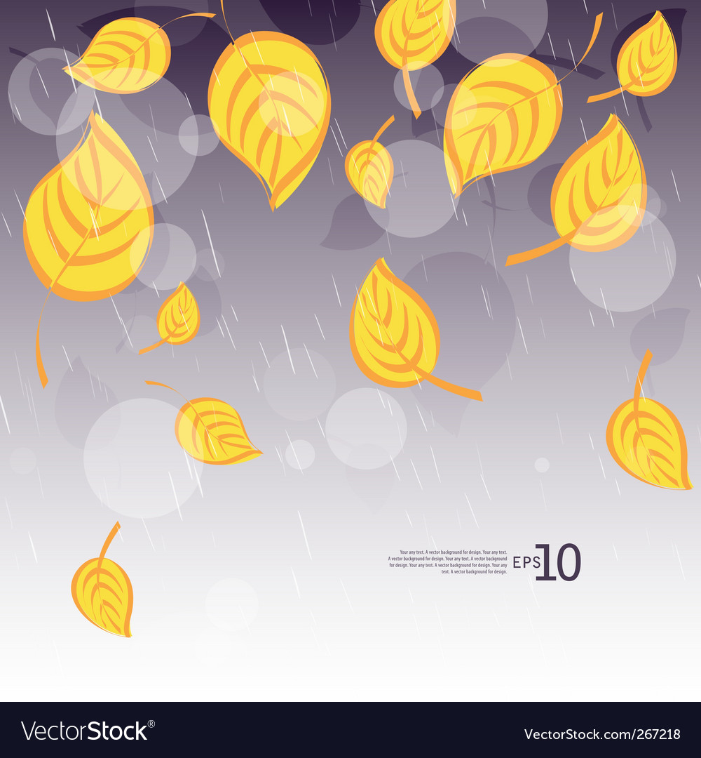 Background for design on a theme autumn