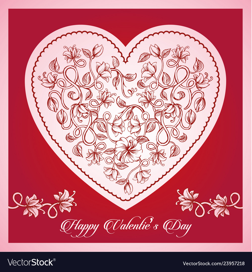 Happy valentines Tag typografische Schrift auf rosa