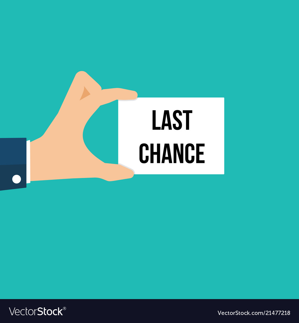 Last Chance Alert