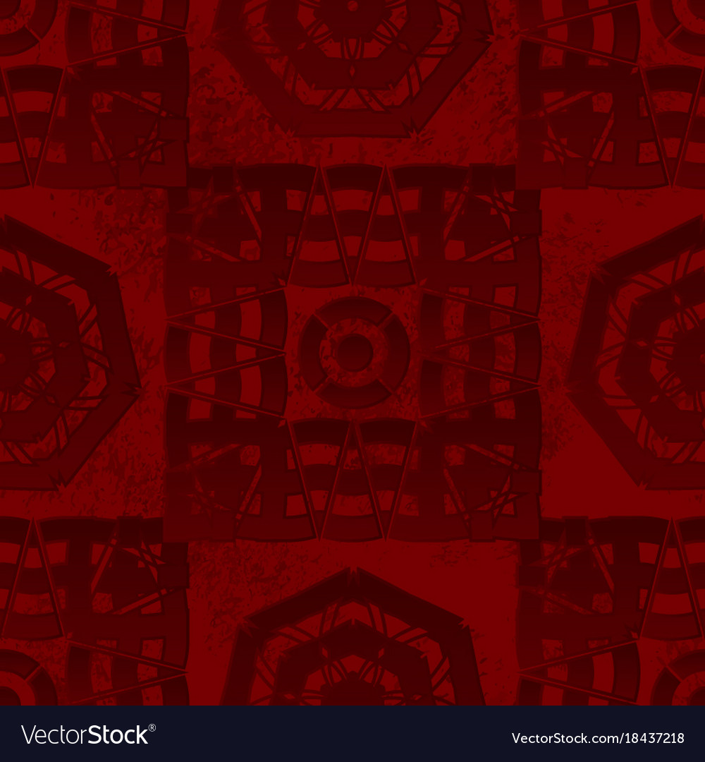Pattern for wrapping paper with geometric shapes