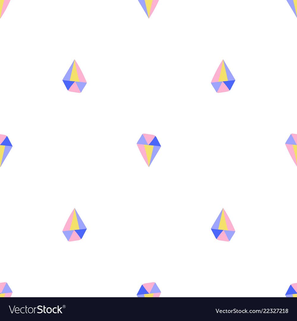 Simple diamond seamless pattern