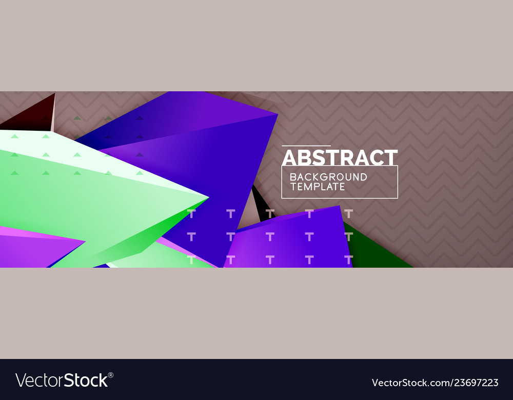 3d triangular minimal abstract background vector image 3d triangular minimal abstract background