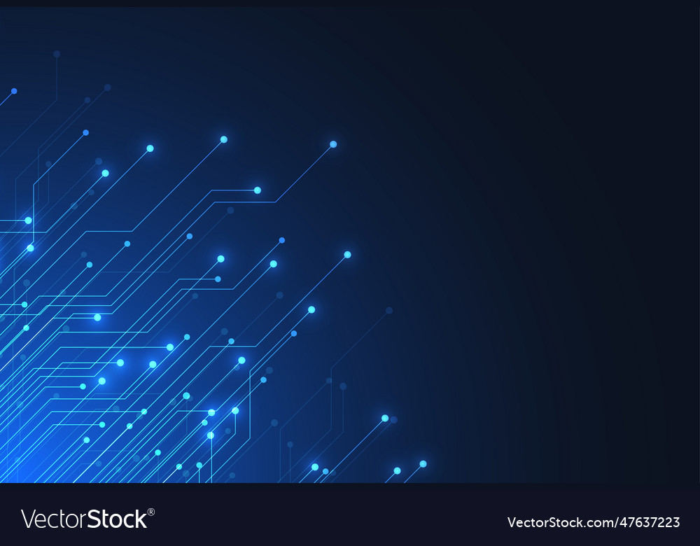 Abstract digital background with technology vector image Abstract digital background with technology