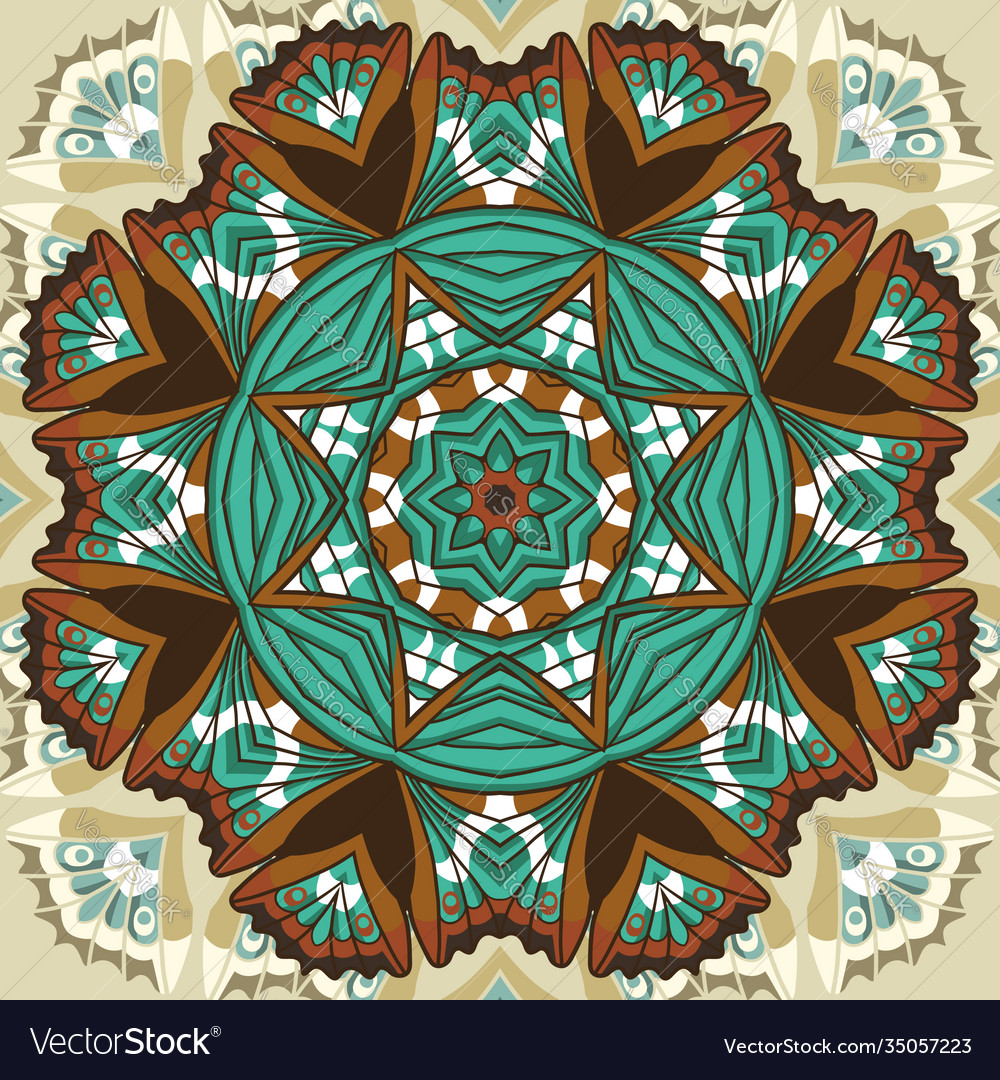 Beautiful circular background fractal image