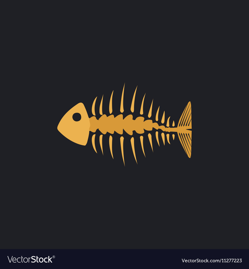 Fishbone computer symbol