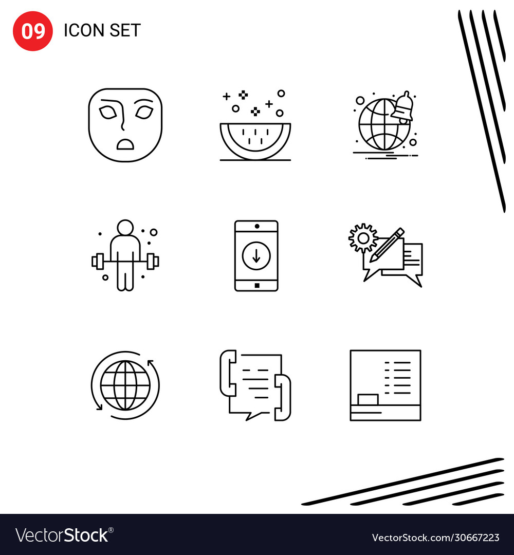 Group 9 outlines signs and symbols for mobile