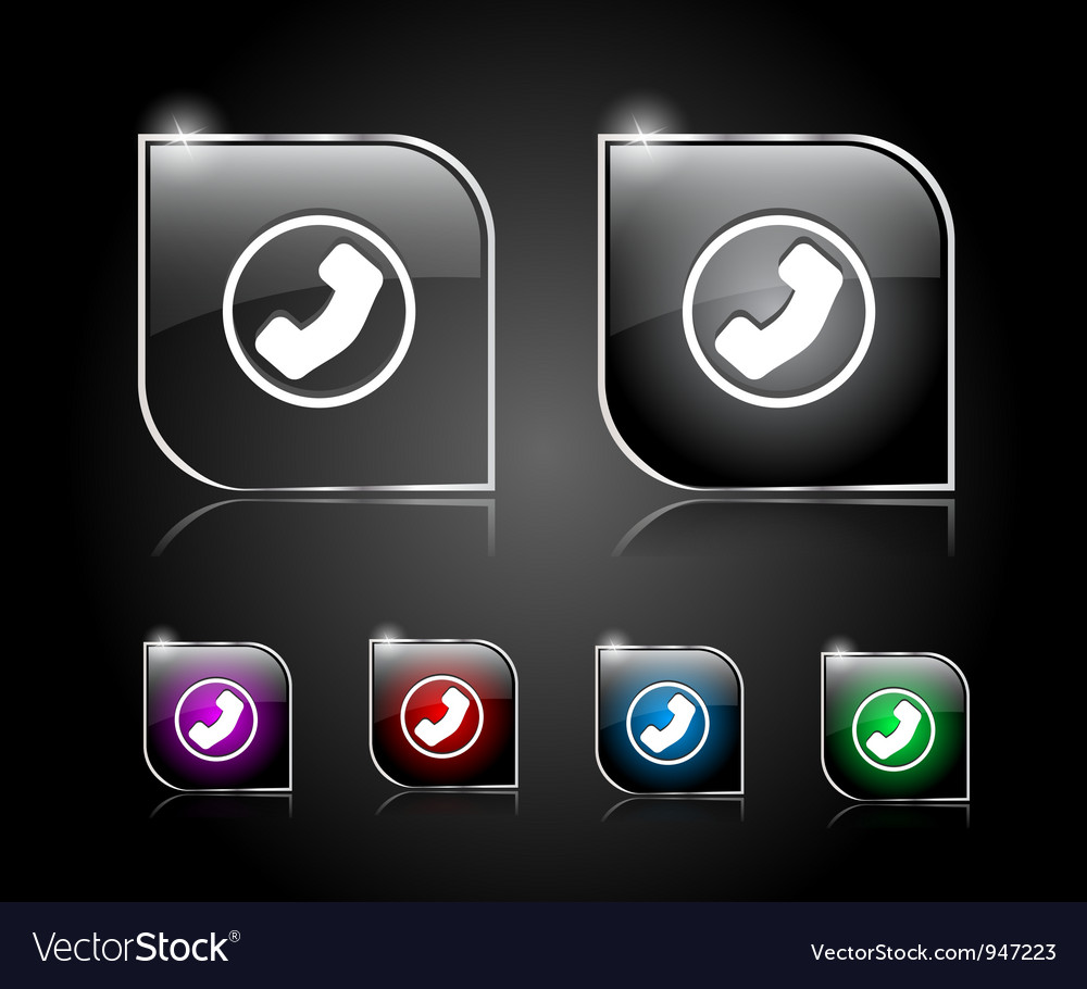 Modern Button Set - Glossy Style