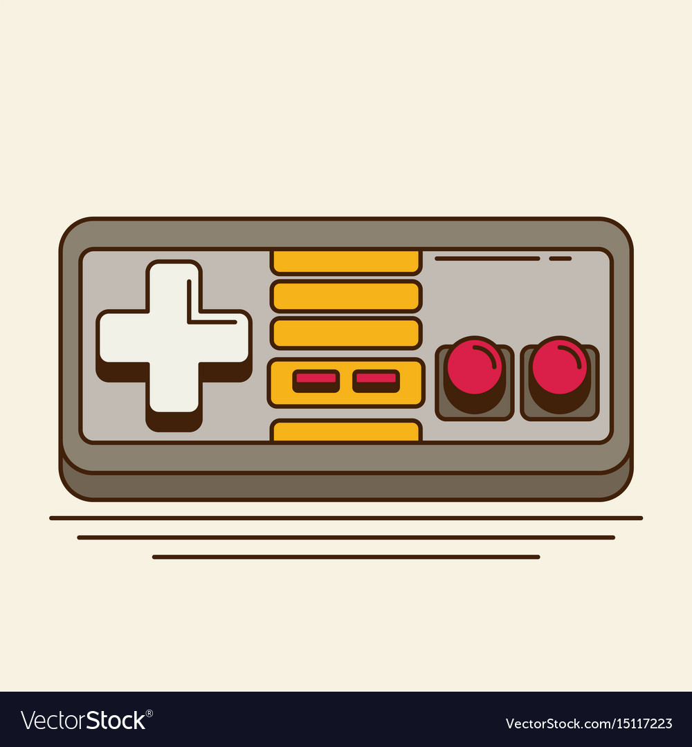 Retro Game Joystick Icon