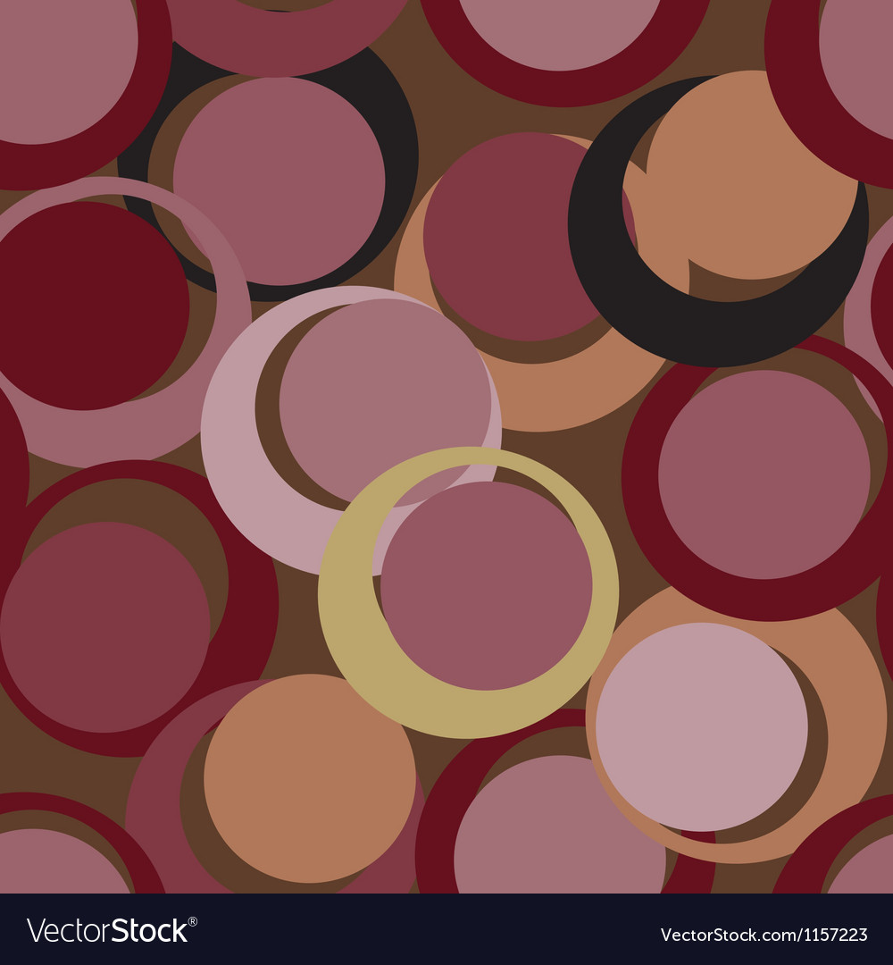 Seamless circle pattern