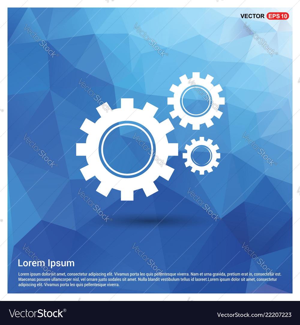 Setting icon vector image Setting icon