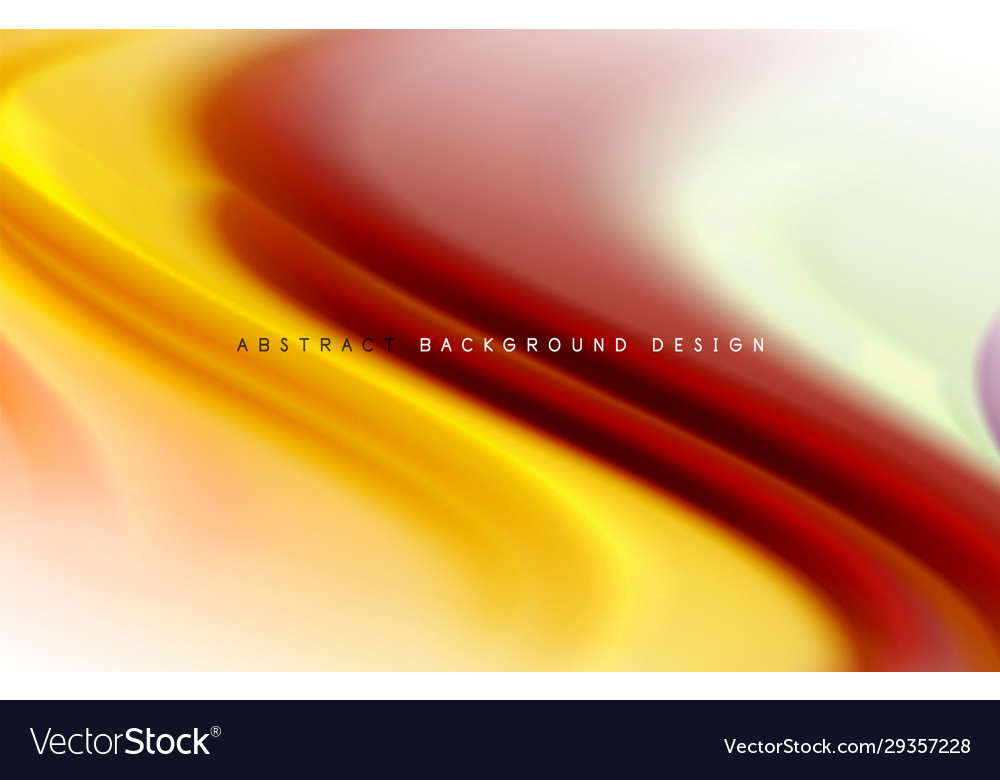 Abstract background - fluid color gradient waves Vector Image Abstract background - fluid color gradient waves