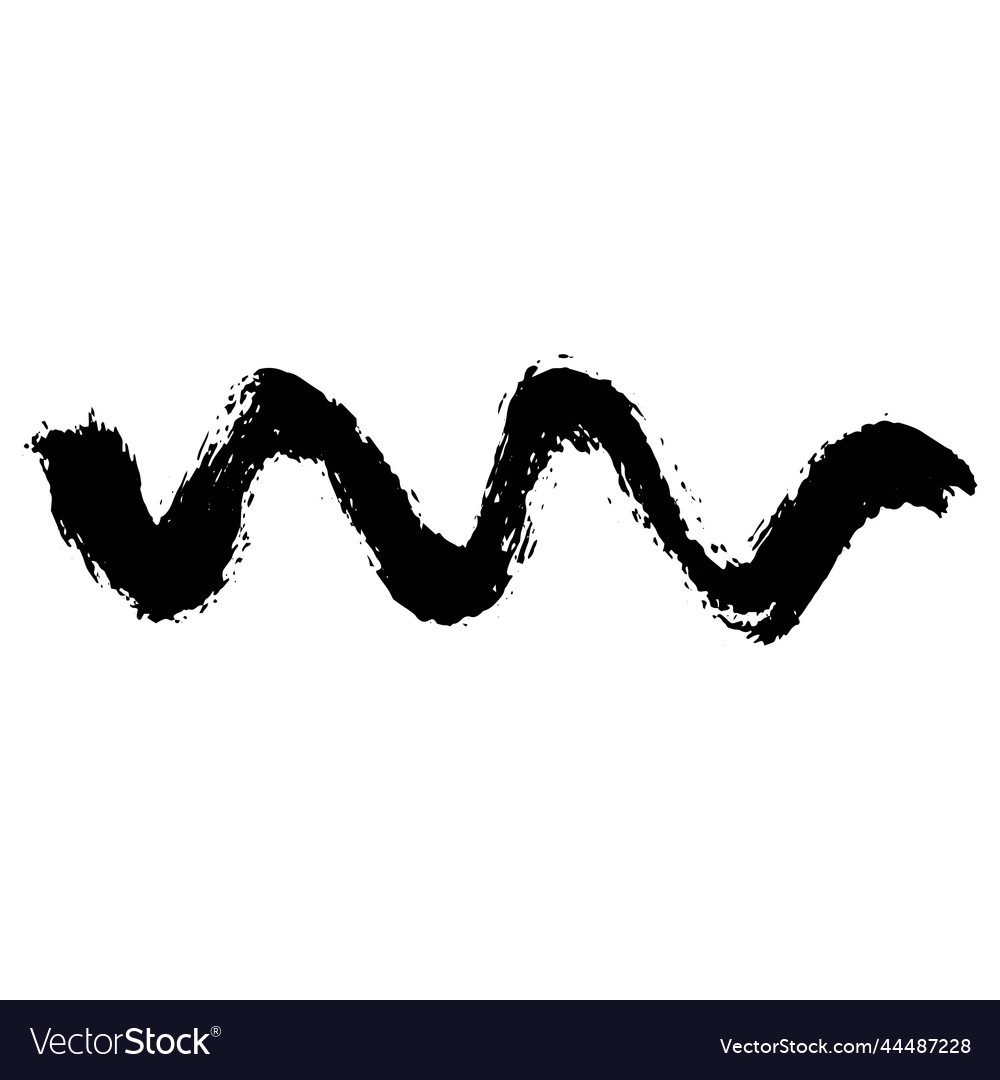 Black ink grunge splash element