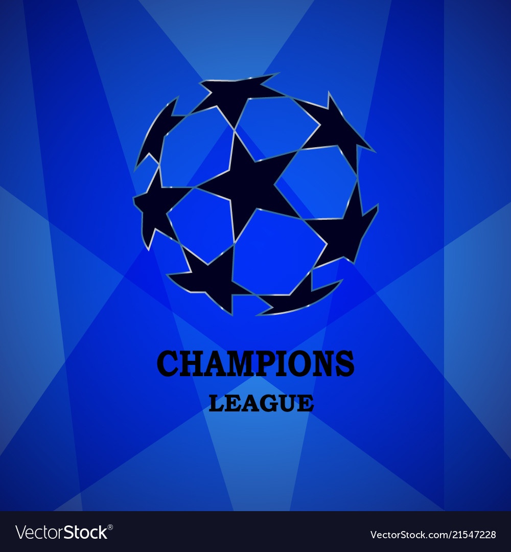 Champion sports league logo emblem badge graphic Vector Image