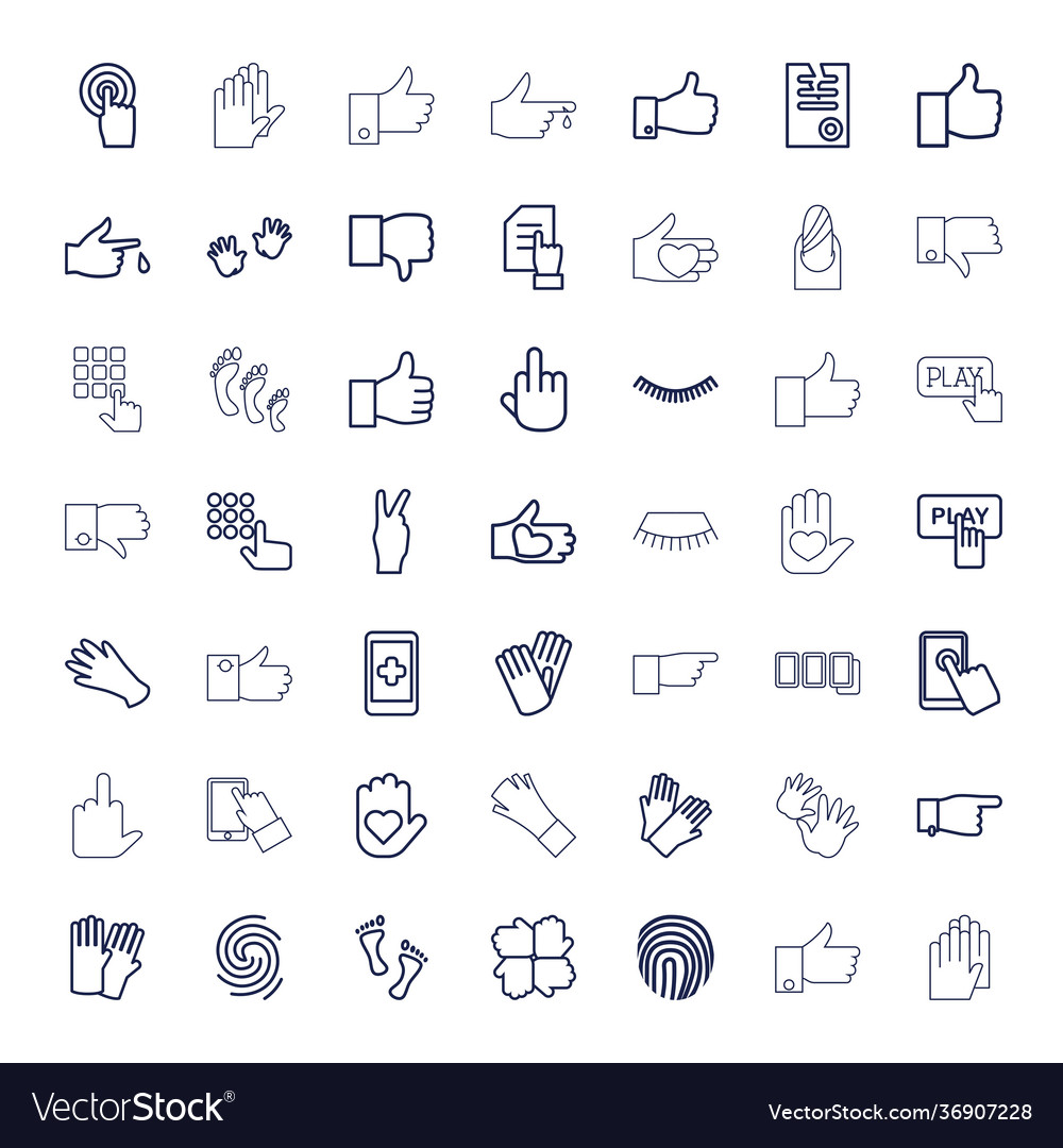 Finger Icons